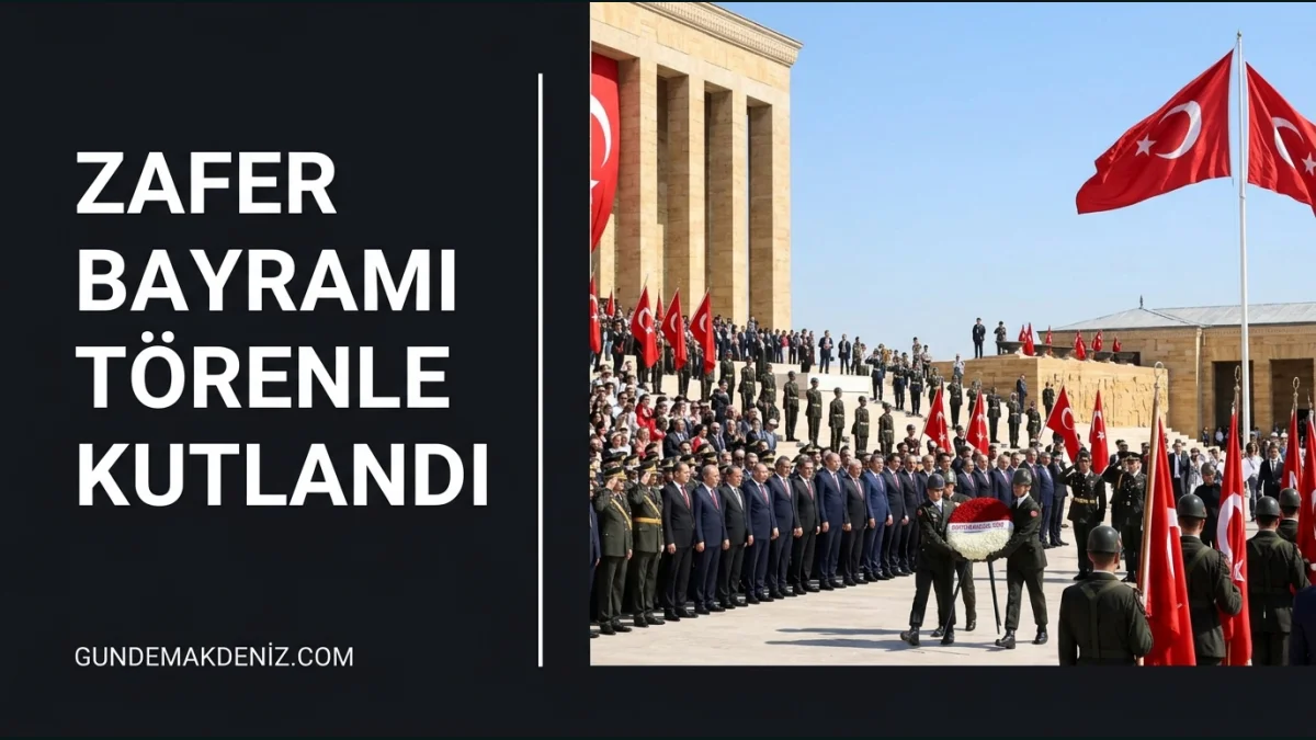 30 Ağustos Zafer Bayramı 104üncü Yıl Dönümünde Törenle Kutlandı