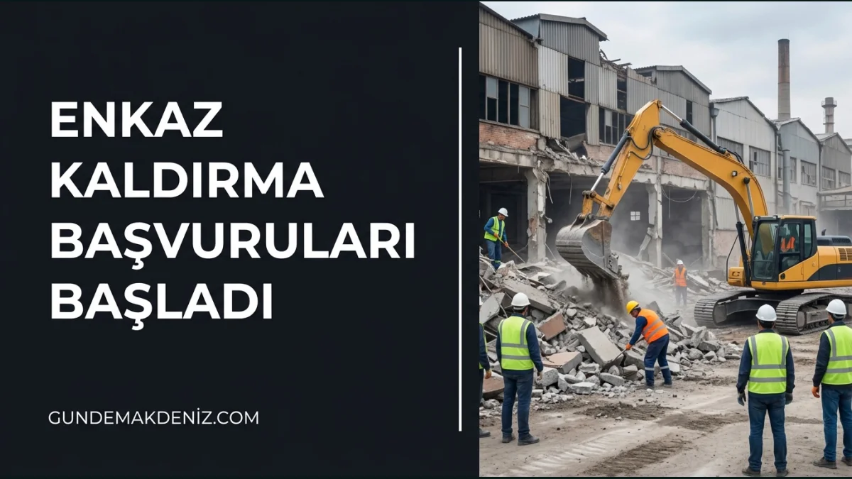 Hatayda Hasarlı Sanayi Tesislerinin Enkazı İçin Başvurular Başladı