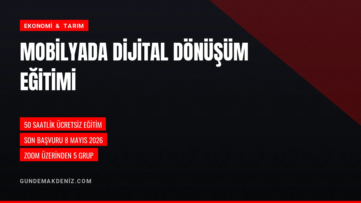 İnegöl Ticaret Odası Mobilya İhracatında Dijital Dönüşüm Başlatıyor