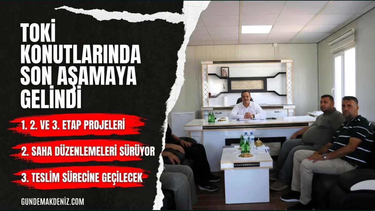 Kaymakam Efecan Şahin TOKİ Konutlarındaki Çalışmaları İnceledi