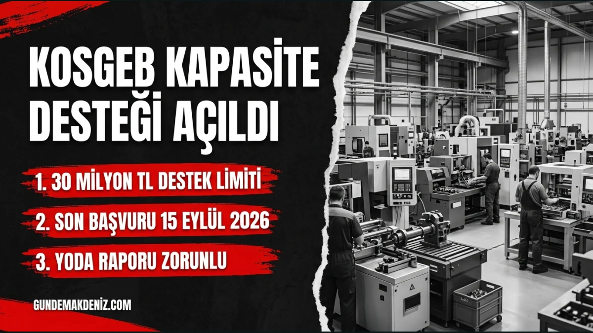 KOSGEB Adana işletmelerine 30 milyon liraya kadar destek veriyor