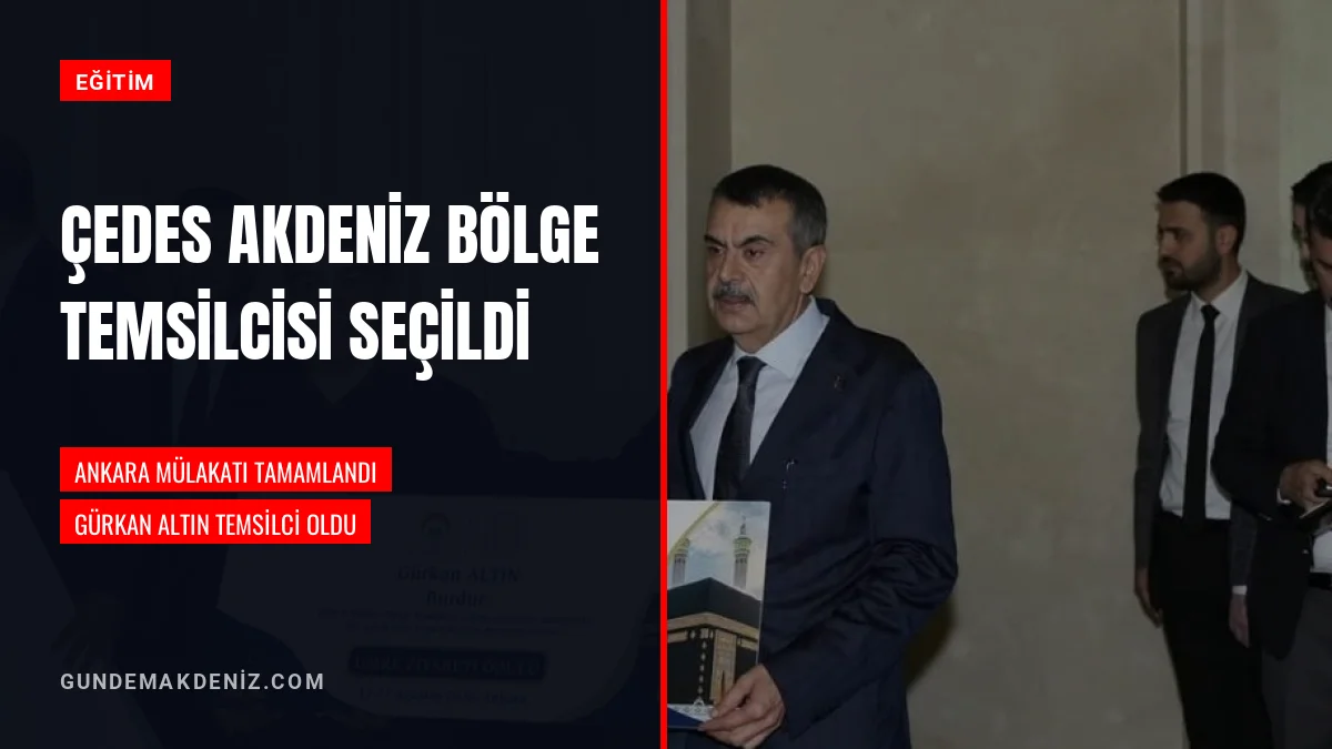Recep Tayyip Erdoğan AİHL Öğrencisi Gürkan Altın Temsilci Oldu