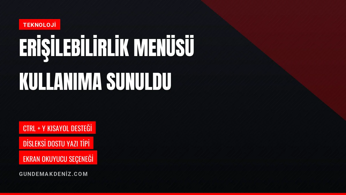 8 Mart Dünya Kadınlar Günü İçeriklerinde Erişilebilirlik Menüsü