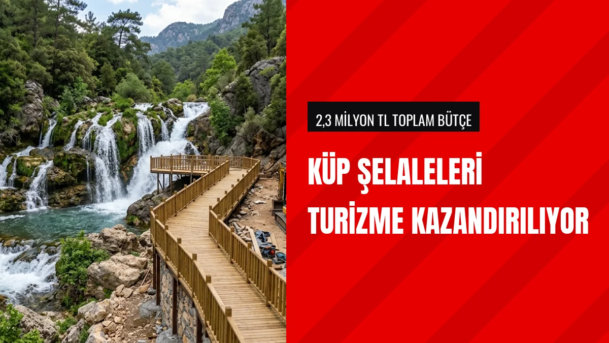 Adana Aladağ Küp Şelaleleri Turizm Projesine ÇKA Desteği Geldi