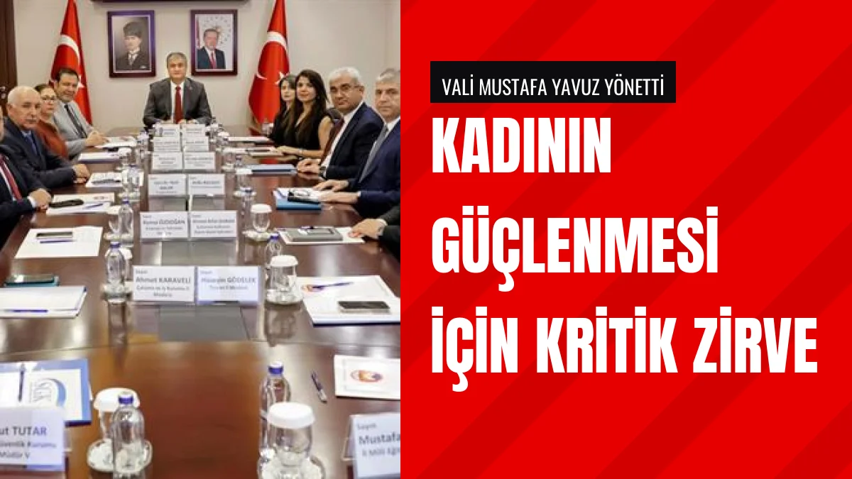 Adanada Kadının Güçlenmesi İl Koordinasyon Kurulu Toplantısı Yapıldı