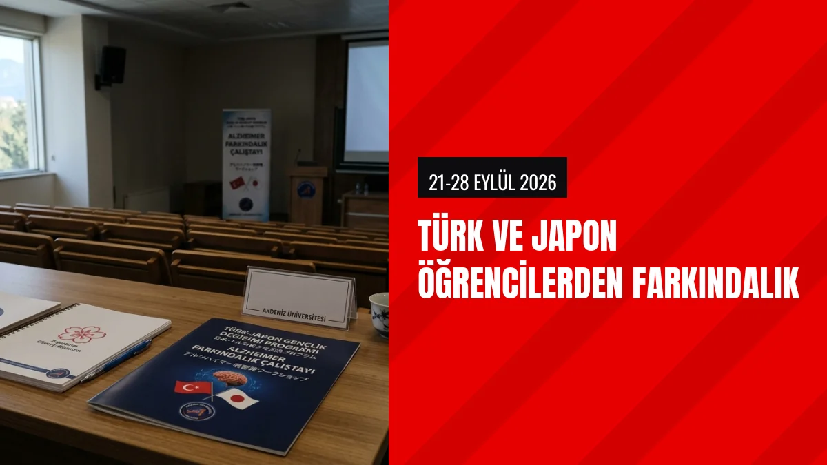 Akdeniz Üniversitesinde Türk ve Japon Öğrenciler Maske Tasarladı