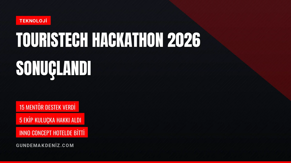 Antalya Bilim Üniversitesi TourisTech Hackathon Maratonunu Tamamladı