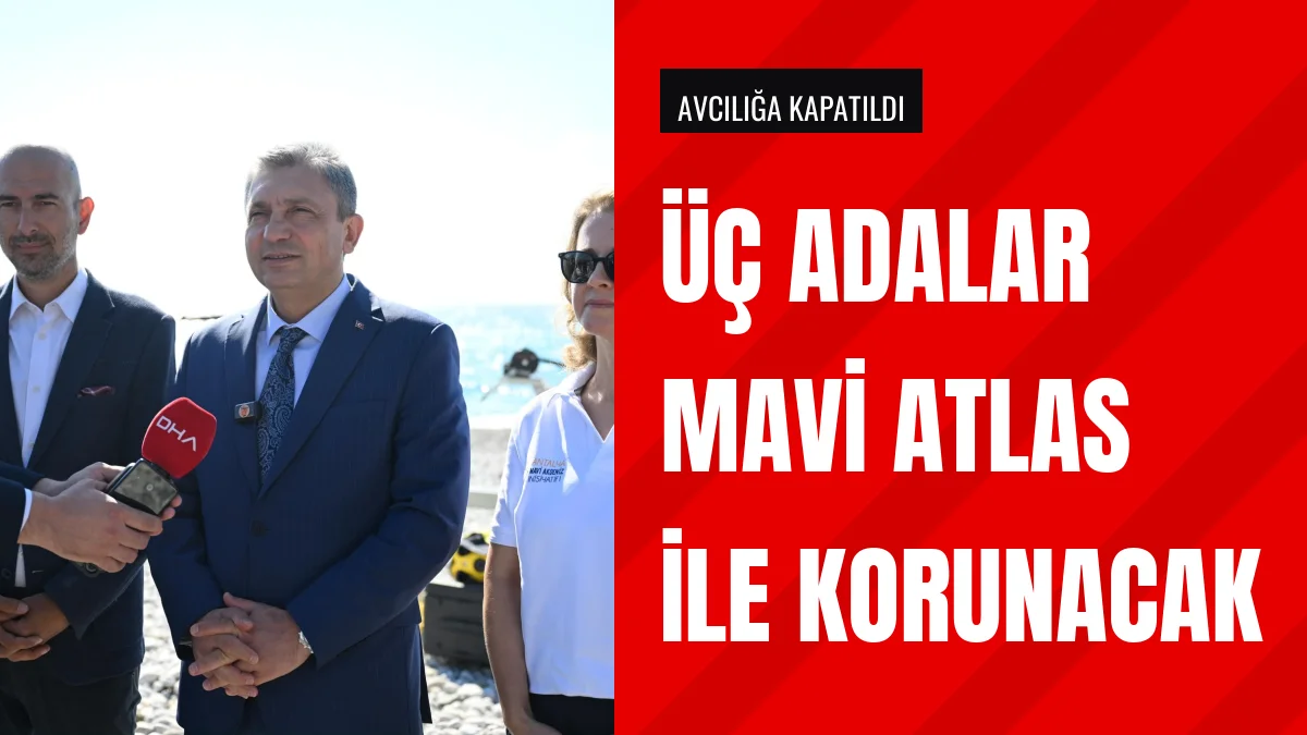 Antalya Üç Adalar Deniz Koruma Alanında Mavi Atlas Dönemi Başladı