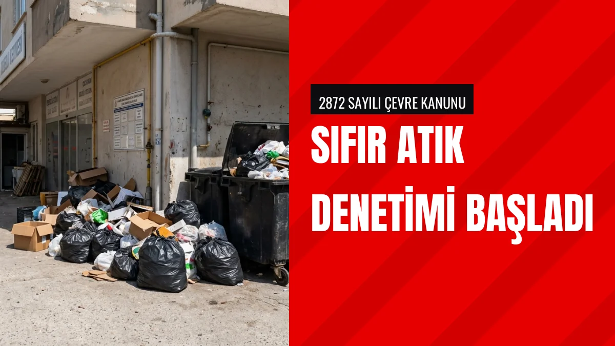 Antalyada Sıfır Atık Belgesi Olmayan İşletmelere Ceza Uygulanacak