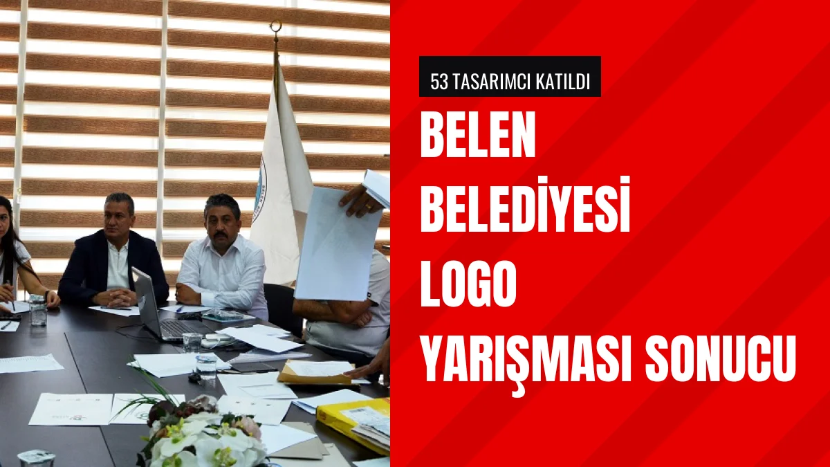 Belen Belediyesi logo yarışmasında birinciliğe layık eser bulamadı