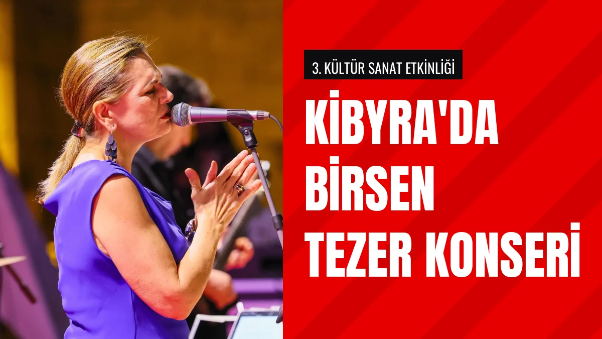 Birsen Tezer Kibyra Antik Kenti Sahnesinde Sanatseverlerle Buluştu