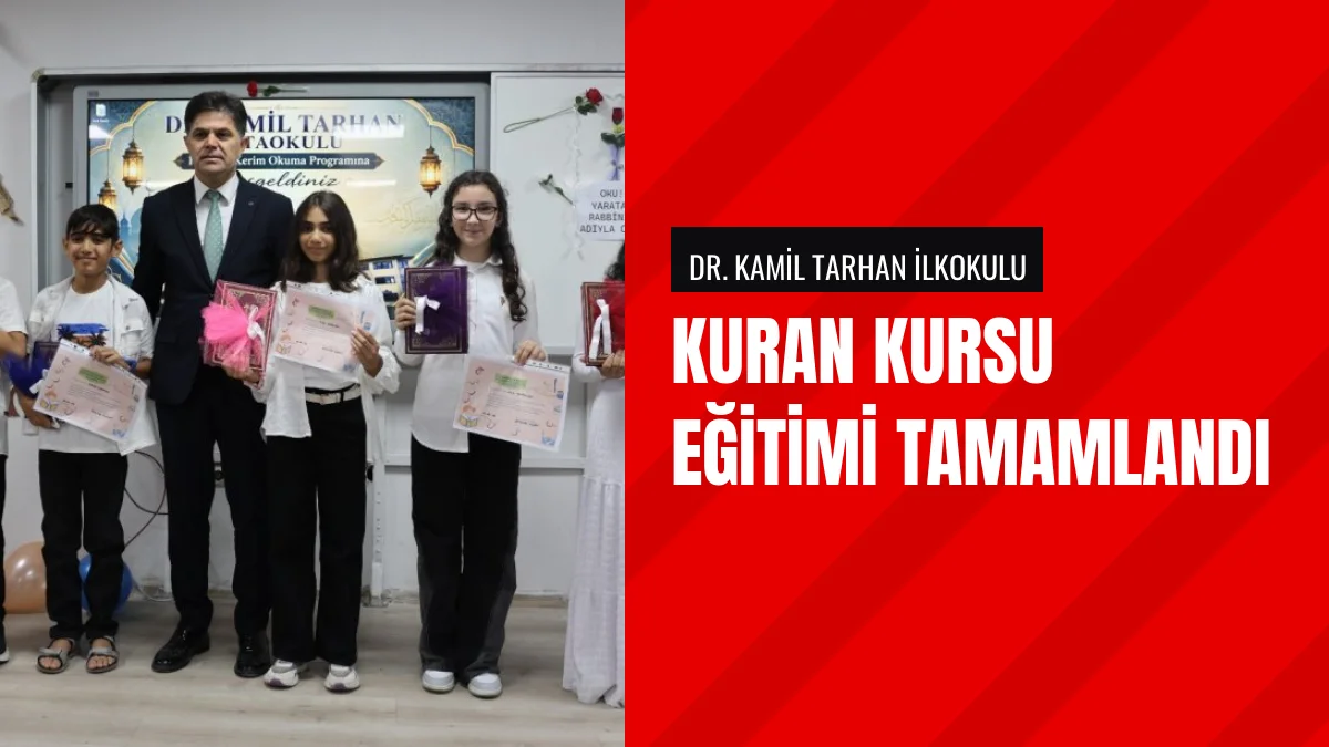 Burdurdaki Kuran Kursu Kapanış Törenine Muhammed Özdemirci Katıldı