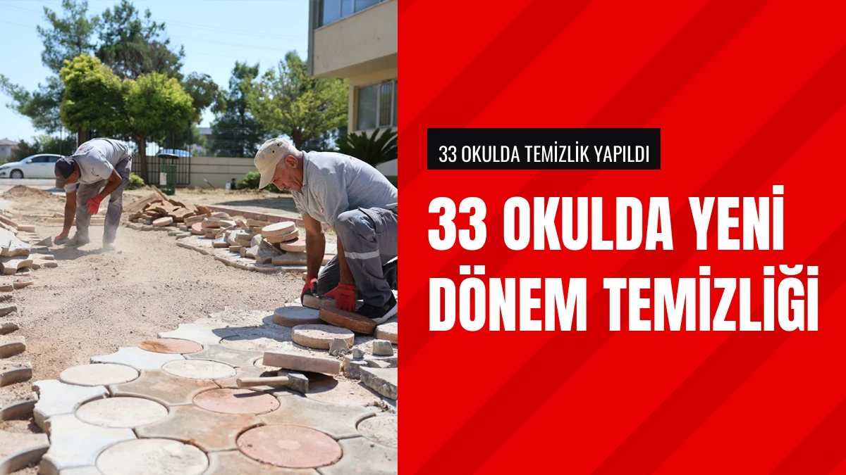 Döşemealtı Belediyesi ilçedeki 33 okulu yeni döneme hazırlıyor
