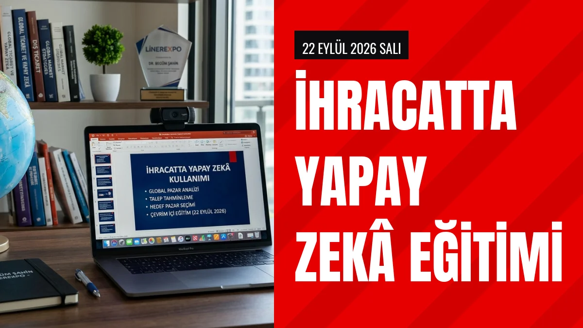 Dr Begüm Şahin Sunumuyla İhracatta Yapay Zekâ Eğitimi Verilecek