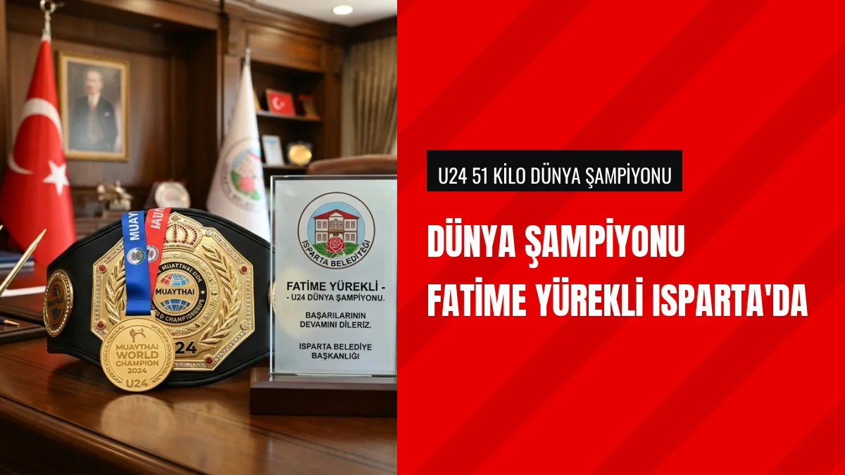 Dünya Şampiyonu Fatime Yürekli Başkan Şükrü Başdeğirmen ile Buluştu