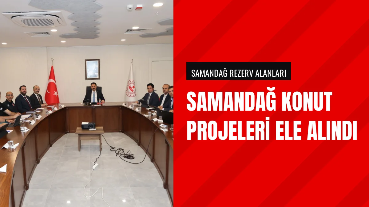 Hatay Valisi Masatlı Samandağ konut projelerini değerlendirdi