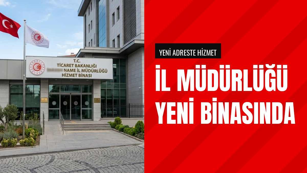 İl müdürlüğü kurum binası yeni adresinde hizmet vermeye başladı