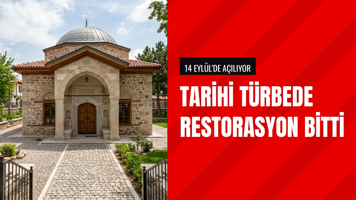 Isparta Belediyesi Kasabı Cömert Ahmet Efendi Türbesini Yeniledi