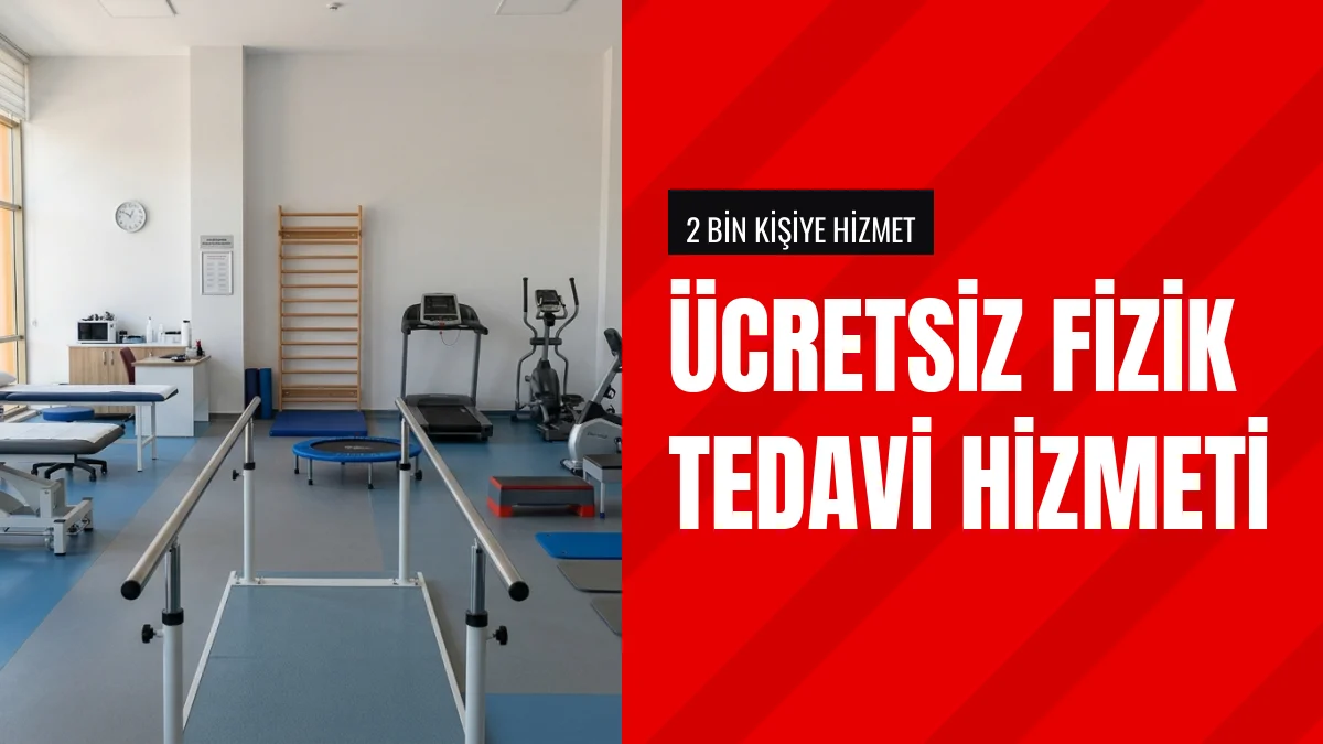 Isparta Belediyesinin merkezinde 35 bin seans fizik tedavi verildi