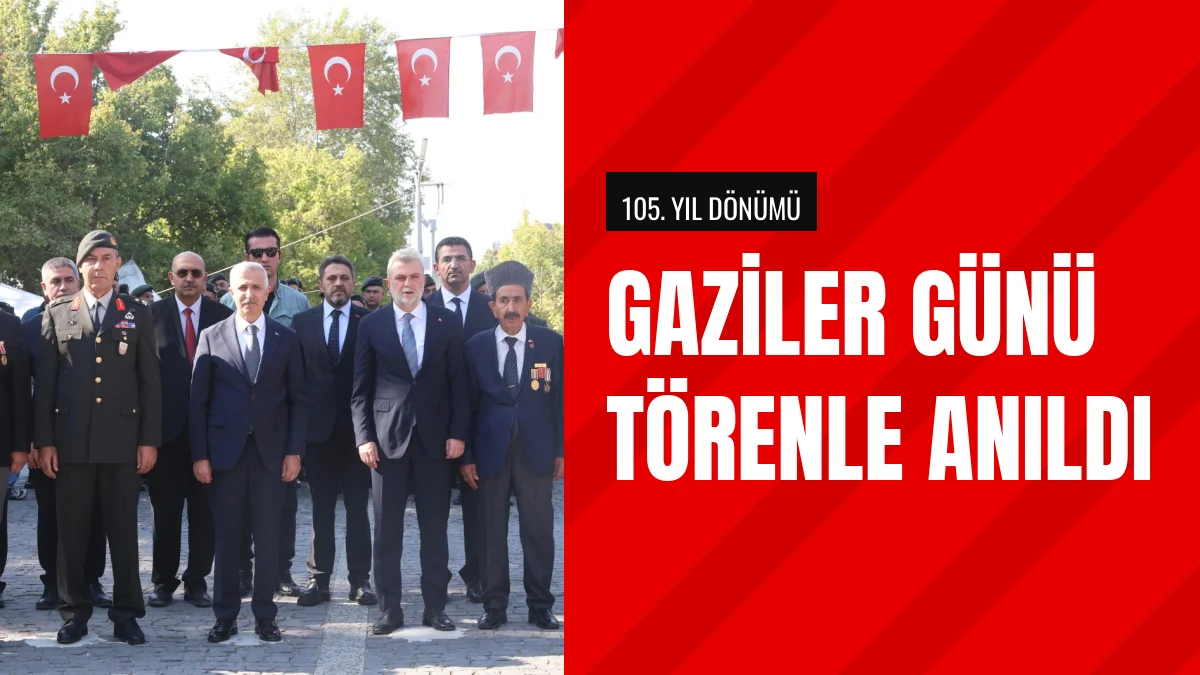 Kahramanmaraş 19 Eylül Gaziler Gününü Çeşitli Törenlerle Anıyor
