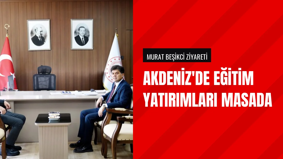 Kaymakam Murat Beşikci İl Milli Eğitim Müdürü Özdemirciyi Ziyaret Etti