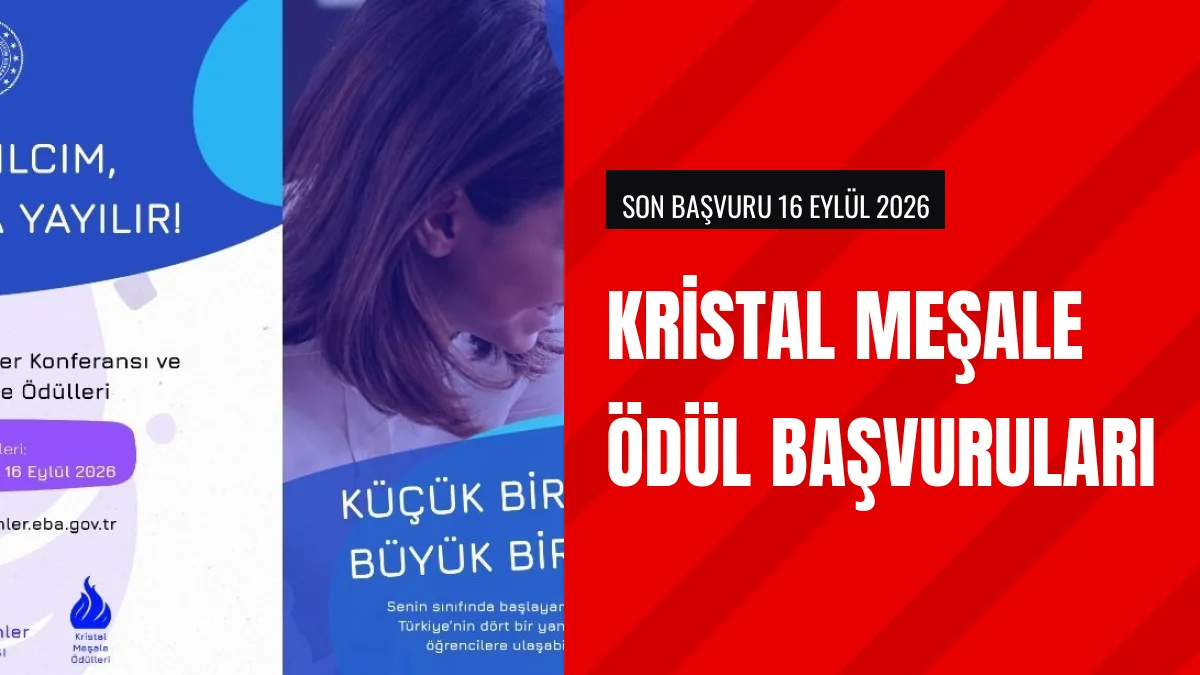 Kristal Meşale Ödül Programı Başvuruları 16 Eylül Tarihinde Bitiyor