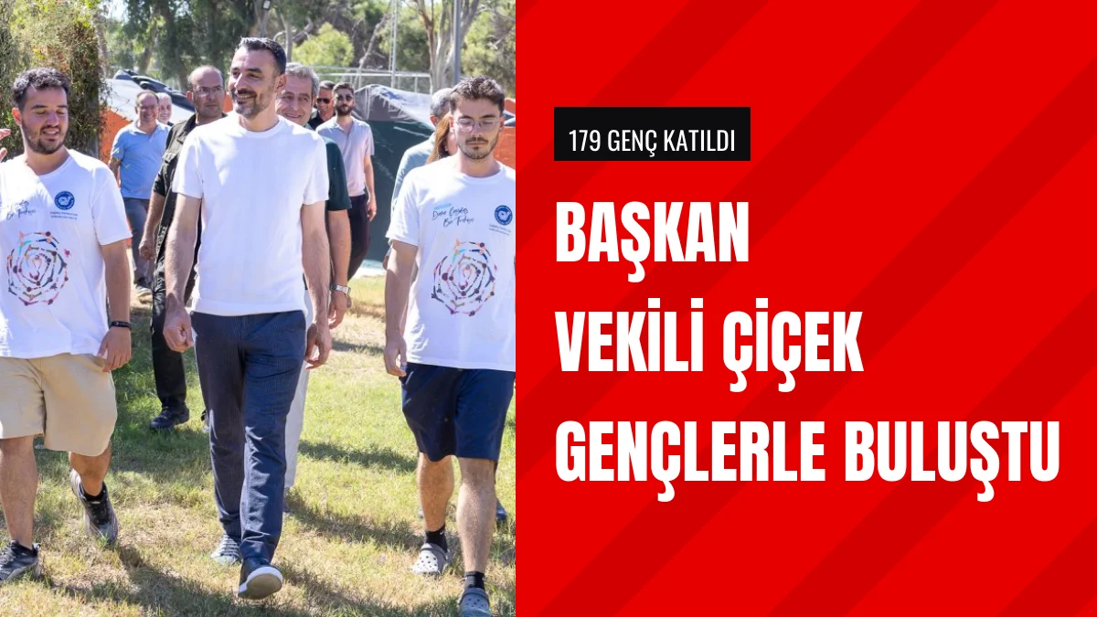 Manavgat Başkan Vekili Çiçek Gençlik Yaz Kampını Ziyaret Etti