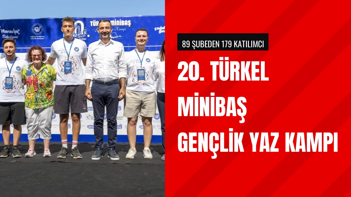 Manavgat Belediyesi 20 nci Türkel Minibaş Gençlik Kampını Ağırladı