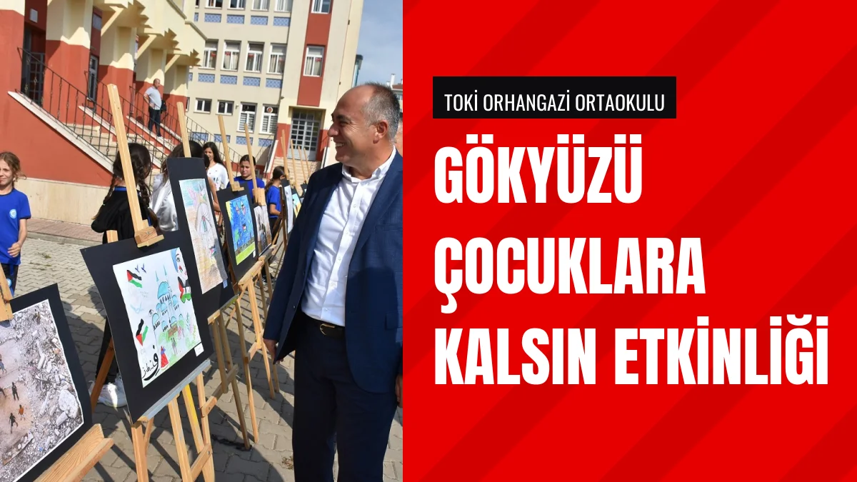 Milli Eğitim Bakanlığından Çocuk Hakları İçin Uçurtma Etkinliği