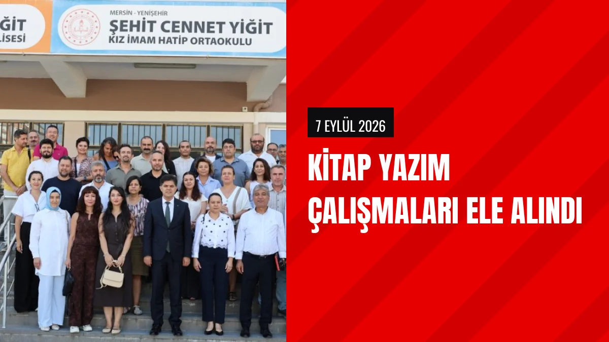 Muhammed Özdemirci kitap yazma komisyonu ile bir araya geldi