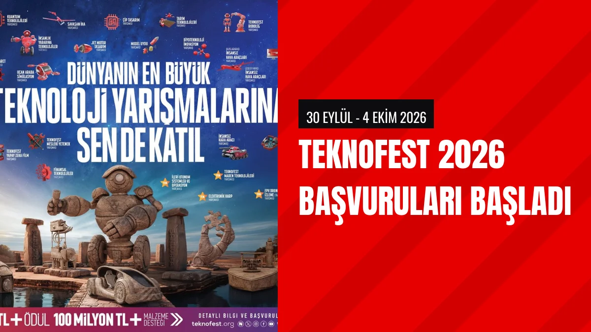 TEKNOFEST 2026 Teknoloji Yarışması Başvuruları Şanlıurfa İçin Başladı