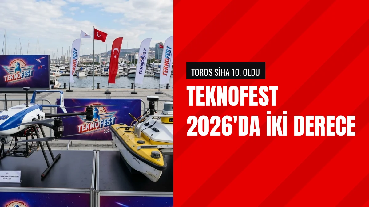 Akdeniz Üniversitesi Öğrencileri TEKNOFEST 2026 Dereceleriyle Döndü