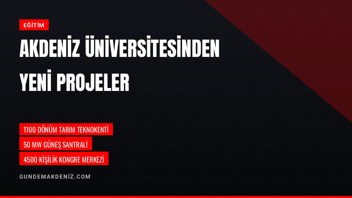 Akdeniz Üniversitesi Rektörü Özkan YÖRSİAD Toplantısına Katıldı