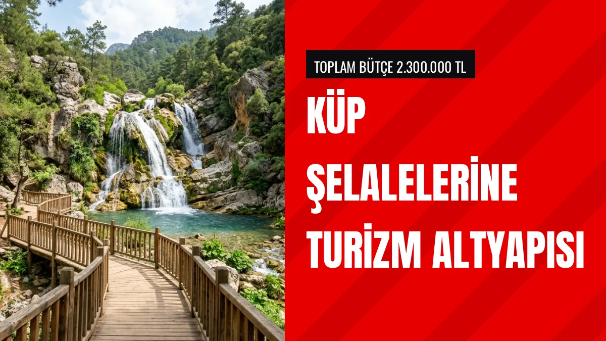 Aladağ Belediyesi Küp Şelaleleri İçin Altyapı Projesi Yürütecek