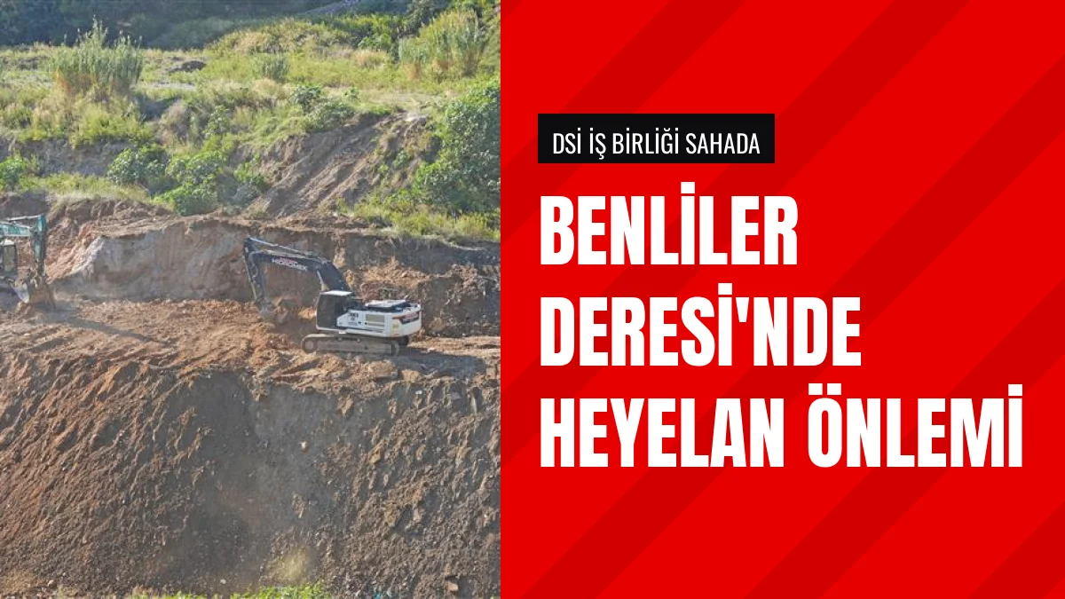 Alanya Belediyesi Benliler Deresinde Heyelan Riskine Karşı Önlem Aldı