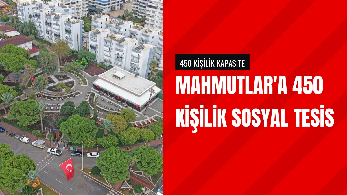 Alanya Belediyesi Mahmutlar'daki eski arazide sosyal tesis açıyor