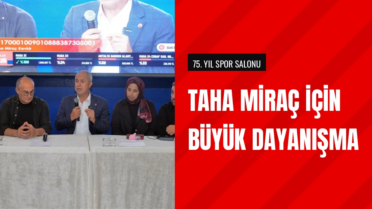Alanya Belediyesi Taha Miraç Kevkir İçin Bağış Kampanyası Düzenledi