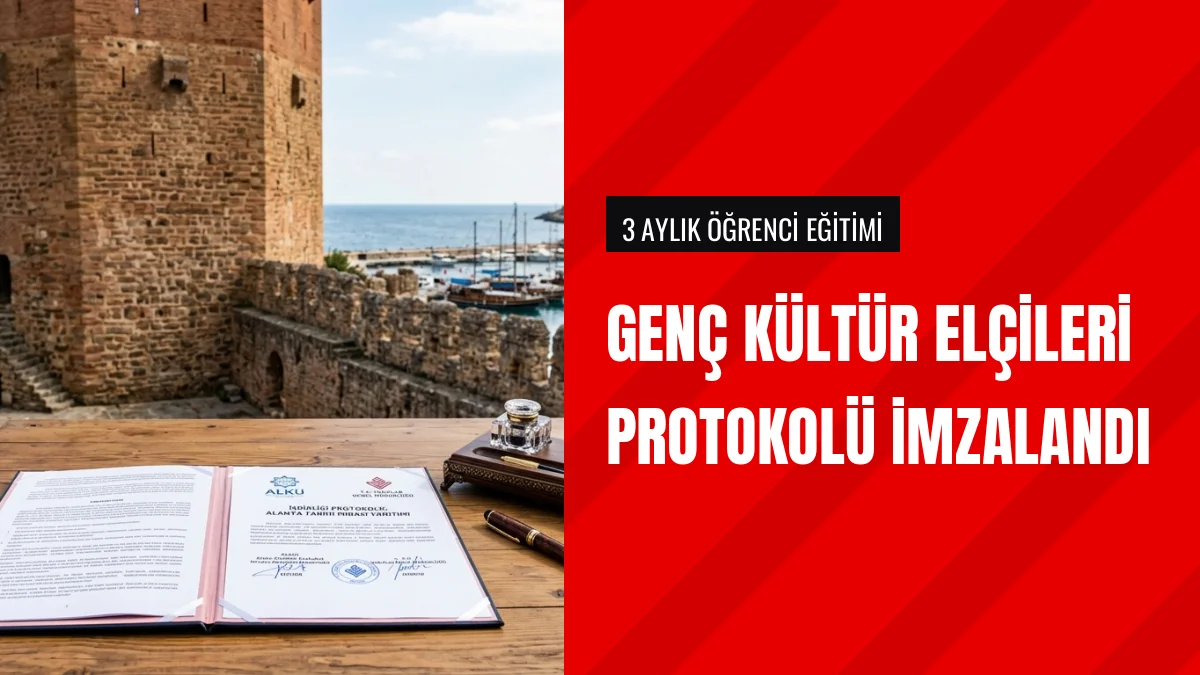 ALKÜ ile Vakıflar Genç Kültür Elçileri Projesi Protokolünü İmzaladı