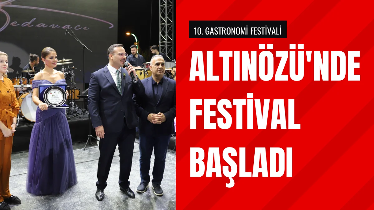 Altınözü Zeytin Ve Gastronomi Festivali Etkinliklerle Başladı
