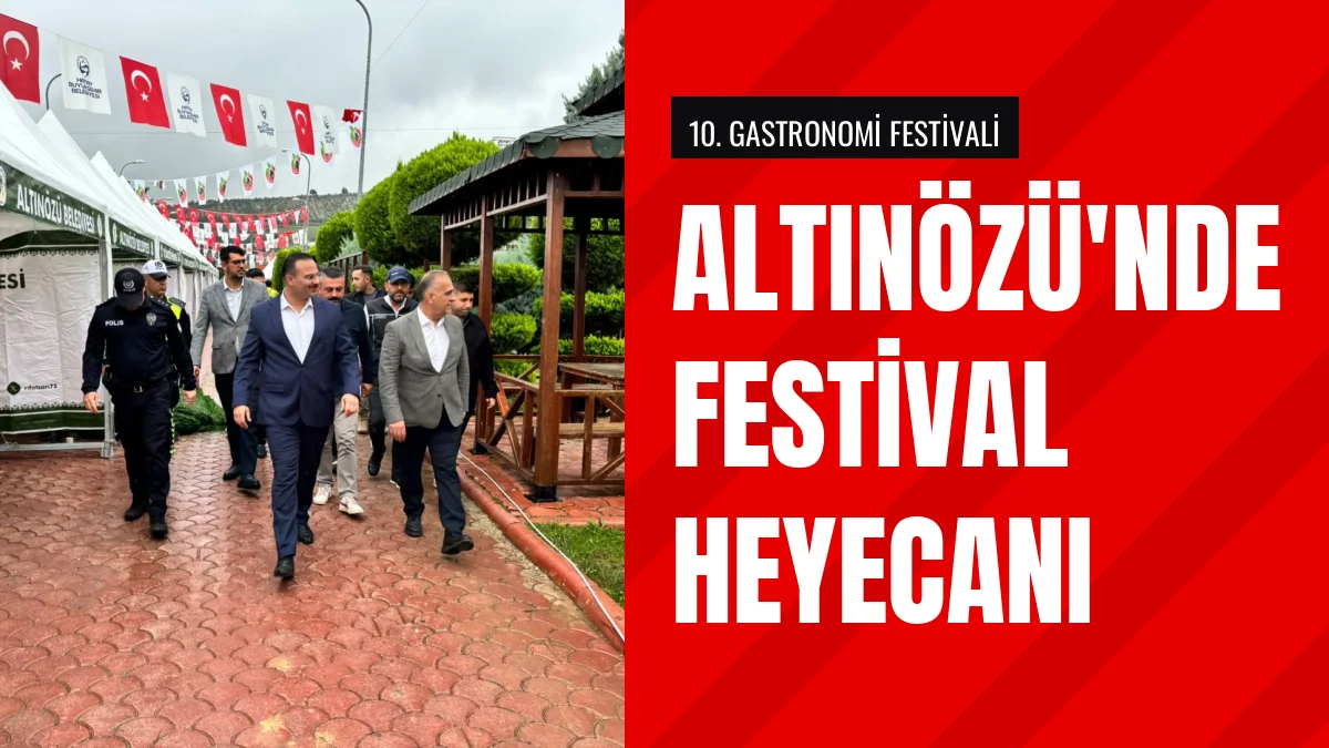 Altınözü Zeytin ve Gastronomi Festivali Hazırlıkları Sürmekte