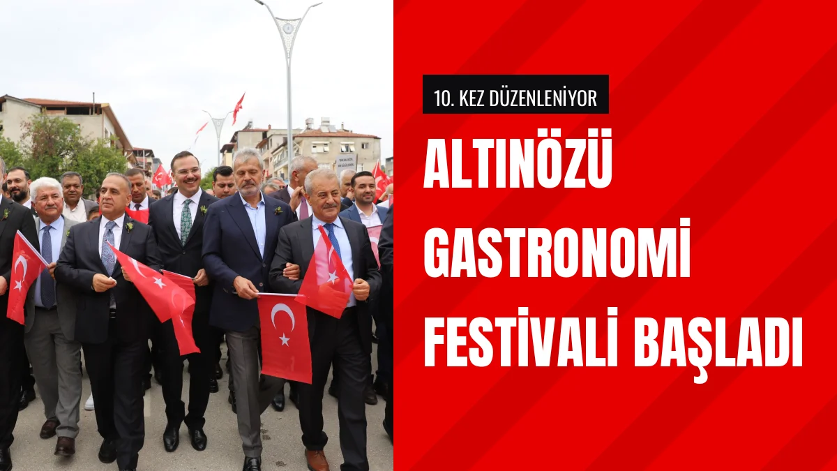 Altınözü Zeytin ve Gastronomi Festivali Kortej Yürüyüşü ile Başladı