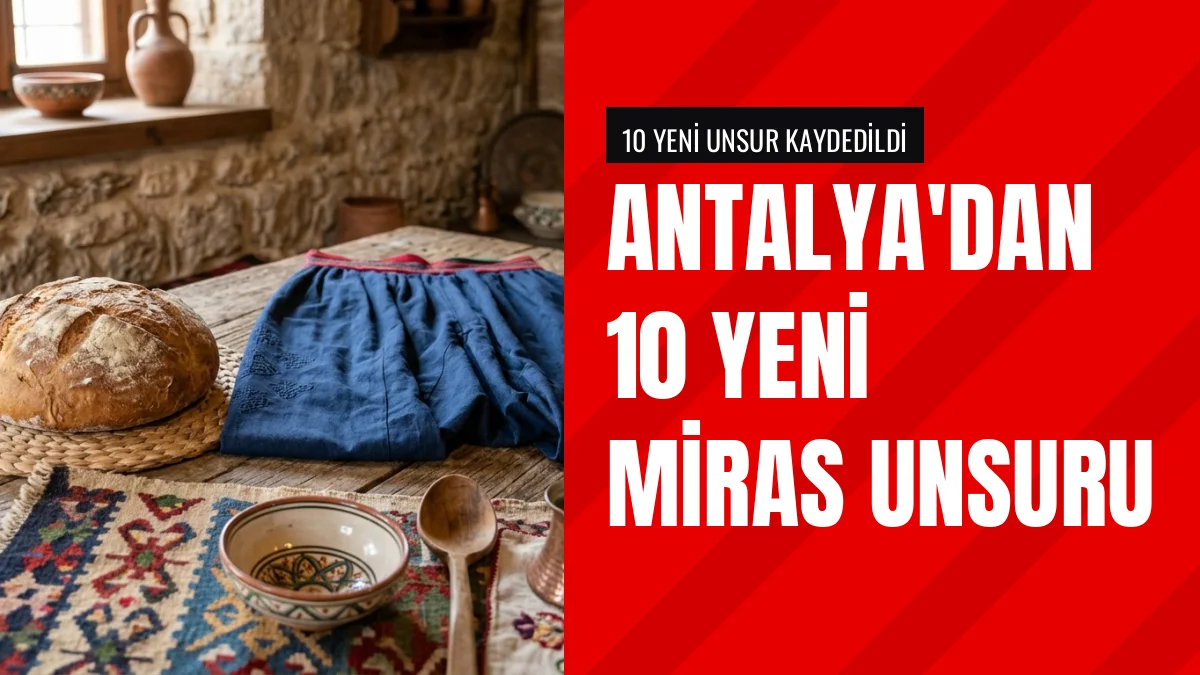 Antalya'dan 10 Yeni Unsur Ulusal Envantere Kaydedildi
