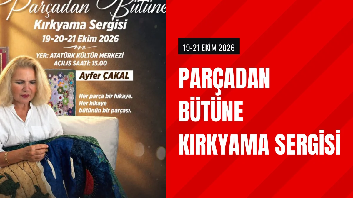 Ayfer Çakalın Kırkyama Sergisi Manavgatta Sanatseverlerle Buluşuyor