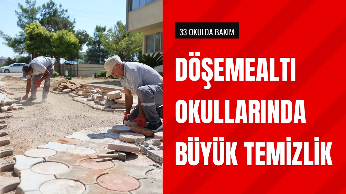 Döşemealtı Belediyesi ilçedeki okulları yeni döneme hazırlıyor