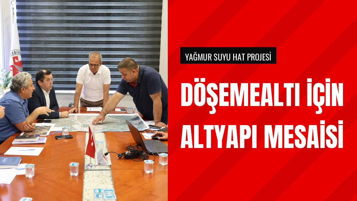 Döşemealtı Belediyesi Kış Öncesi Altyapı Mesaisini Başlattı