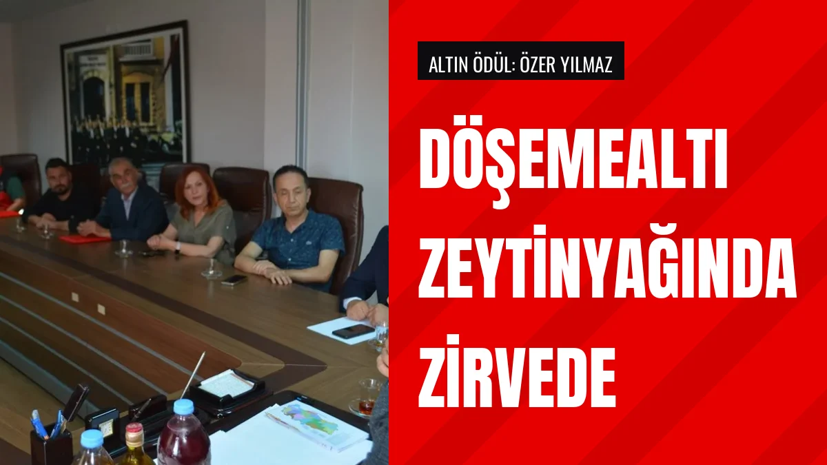Döşemealtılı Üreticiler Antalya Zeytinyağı Yarışmasında Ödül Aldı