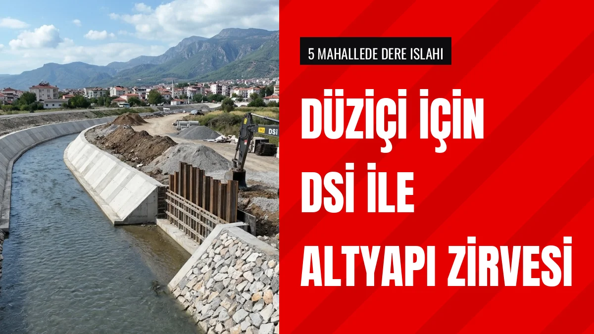 Düziçi Belediye Başkanı İba DSİ ile Taşkın Projelerini Görüştü