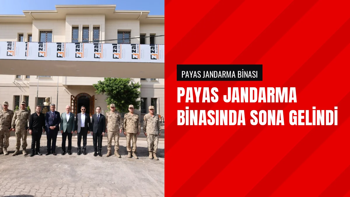 Hatay Valisi Mustafa Masatlı Payas Jandarma Binasını İnceledi