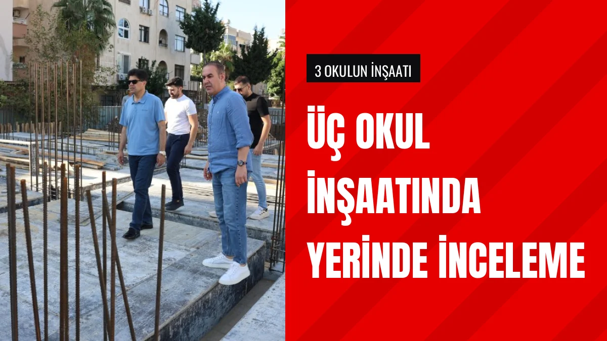 İl Millî Eğitim Müdürü Özdemirci Yenişehir'de üç okulu inceledi