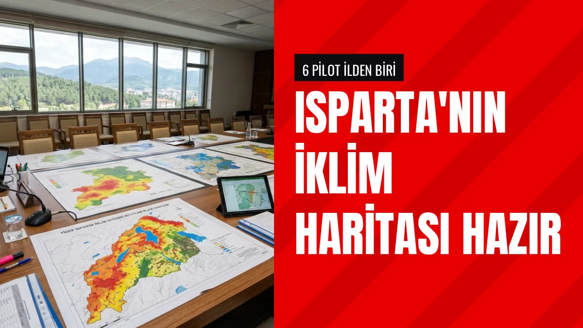 Isparta Belediyesi YİDEP haritalarını 35 kişilik kurula sundu